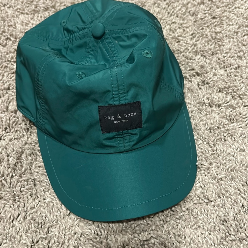 Rag and Bone green hat